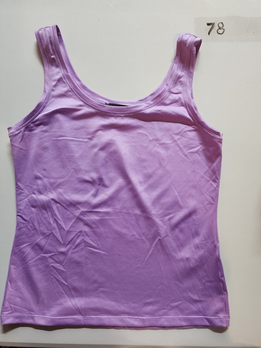 Victor by Victor Alfaro Womens Small Lavender Purple Stretch Tank Top Cami